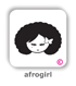 afro girl